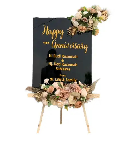 Papan Bunga Akrilik Bontang Barat